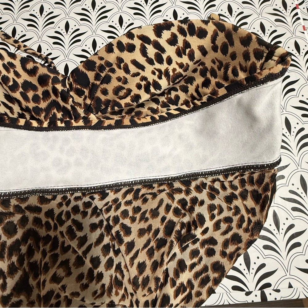 Merona Leopard Print Bikini - Picture 7 of 11
